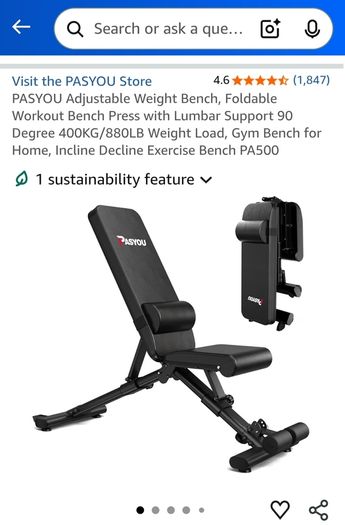 Gym Bench for Home