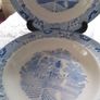 H&K Tunstall Blue Willow Soup Bowls Image 4