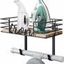 Ironing Board Hanger Wall Mount - Laundry Room Iron and Ironing Board Holder (MULTIPLE COLOURS) Image 2