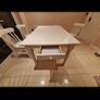 Solid Wood Dining Table + 4 Chairs Image 3