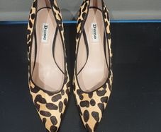 Kitten Heel Dune Leopard-Size 4.5 (37)