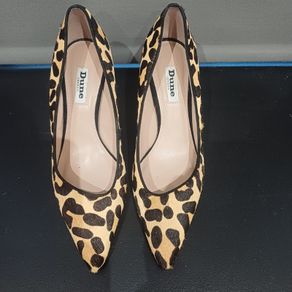 Kitten Heel Dune Leopard-Size 4.5 (37)