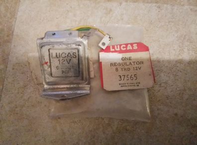 Lucas 12 Volt Regulator.