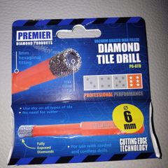 Diamond drill bit 6mm