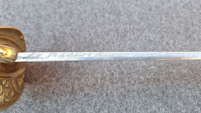 Antique XIX Century Officers sword