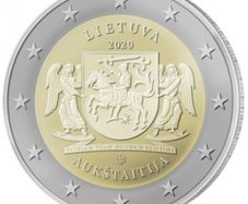 Lithuania 2 Euro Commemorative Coin 2020 -Aukstaitija. UNCIRCULATED