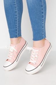 Light Pink Canvas Sneakers size 40