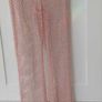 Stradivarius sparkly pink net trousers size S Image 4
