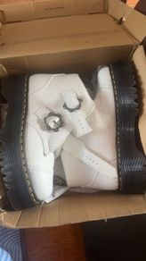 White Dr Martens Boot
