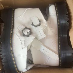 White Dr Martens Boot