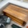solid wood tv stand Image 2