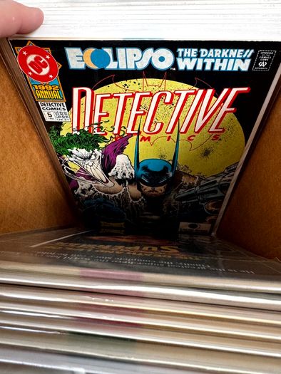 Detective Comics Batman Long Comic Box w 215 comics for Sale