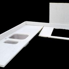quartz silestone worktop,sink, splash back