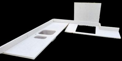 quartz silestone worktop,sink, splash back