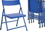 Safety 1st kids pinch-free folding chair 4-pack - Blue