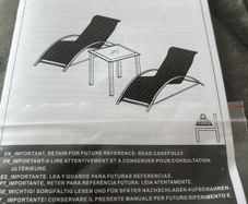 Sunbed x table