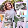 Camera For Girls Boys, Instant Camera For Kids With Print Photo Paper, 1080P Hd Digital Camera Toy, Birthday Gifts For 3 4 5 6 7 8 9 10 Years Old Girl, Video Recorder, 32Gb Sd Card Image 5