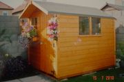 8ft x 6ft Kendal Range Garden Shed