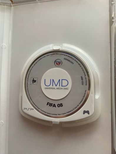 psp game: FIFA 08 - game tested
