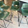 faux leather stools (4) Image 3