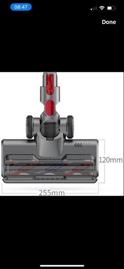 Newest Direct Drive Cleaning Head Compatible with Dyson V7 V8 V10 V11 V15 Vacuum Cleaner For Short Pile Carpets
