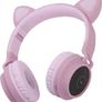 Hoco W27 - Fones Cat Ear Bluetooth Headphones, Bluetooth V5.0, Use Time: Up To 5 Hours, Standby Time: Up To 200 Hours, Support TF Card And AUX Mode, Compatible Mobile Phones And Tablets - Pink Image 7