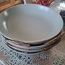 Brand New 12-Piece Dinner Set with + 4 Grey Pasta Bowls Image 3