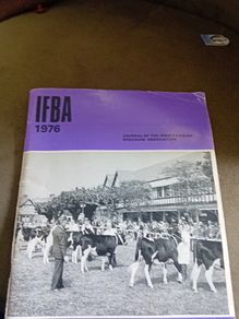Irish Friesian Breeders 1976 Book