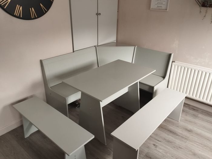 kitchen table and bench set