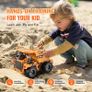 RC Remote Control Dump Truck Toy Construction Vehicle Toy 9CH 1:18 Scale Image 3