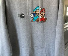 Mario & Luigi Hoody Large