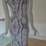 river island tie dye column dress(size8) Image 2