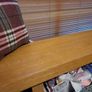Large dining table, chairs & bench Image 6
