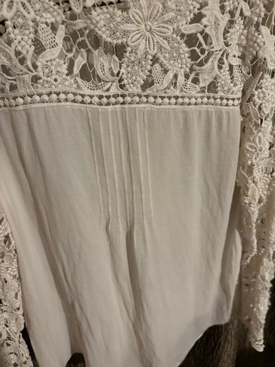 Zara blouse/ L / white