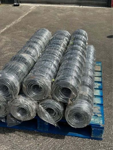 Galvanised wire fencing 50 metres x 120 cm 10 row