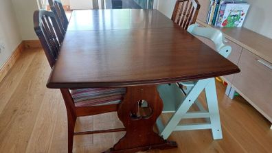 Table and chairs