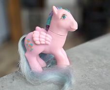 Princess Brilliant Bloom Brush N Grow Ponies MLP G1 My Little Pony