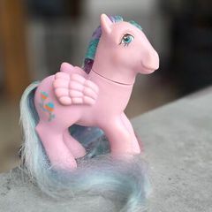Princess Brilliant Bloom Brush N Grow Ponies MLP G1 My Little Pony