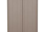 Garden Storage Cabinet Brown