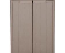 Garden Storage Cabinet Brown