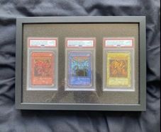 Yu-Gi-Oh! PSA 10 Egyptian God Cards