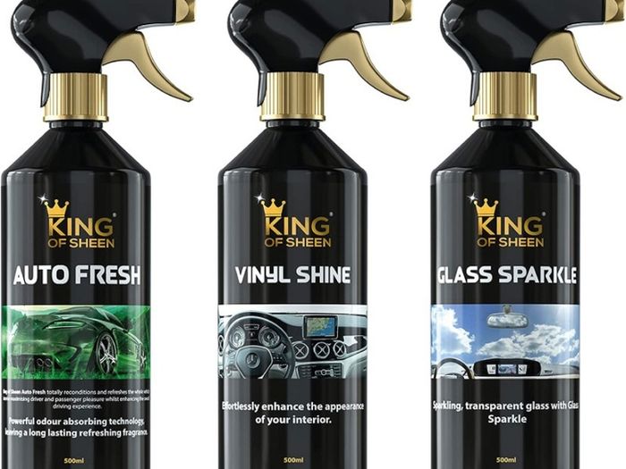Waterless 11 Piece Car Cleaning Kit, to Clean Your Entire Vehicle to a showroom Standard. Ideal Car Gift Set (FREE POSTAGE)