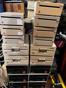 Apple II's computers disk drive
