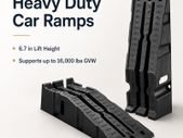 Heavy Duty Car Ramps 2 Piece Set for SUVs Trucks and Vehicle Maintenance