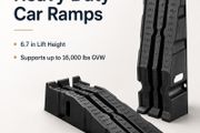 Heavy Duty Car Ramps 2 Piece Set for SUVs Trucks and Vehicle Maintenance