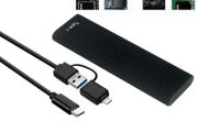 M.2 Nvme &amp; Sata Ssd Enclosure Case Usb 3.2, B-key M-key B+m Key