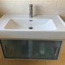 Bathroom Sink and Cabinet Image 3