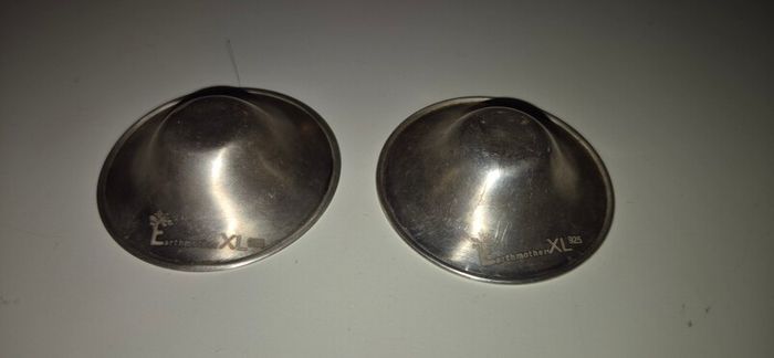 Silver Breastfeeding Cups