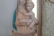 Holy Water Font."Virgen and Child"