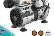 Pond Aerator, 5.2CFM 4/5HP Air Compressor, Lake Aerator for Ponds up to 3 Acres, Overheat Protection &amp; Anti-Backflow Valve, 590W Powerful Motor